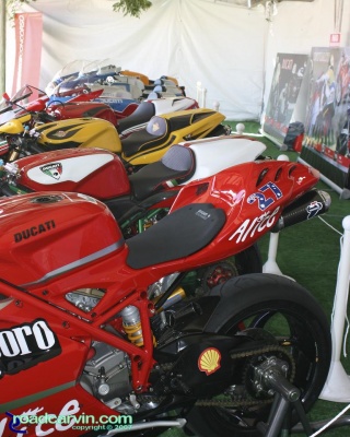 The Bikes (II): A look at the bikes in the 2007 Ducati Superbike Concorso final round starting with the 2007 1098S Casey Stoner Tribute bike.